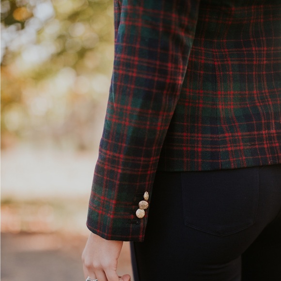 J.Crew Patterned schoolboy blazer - Picture 3 of 9